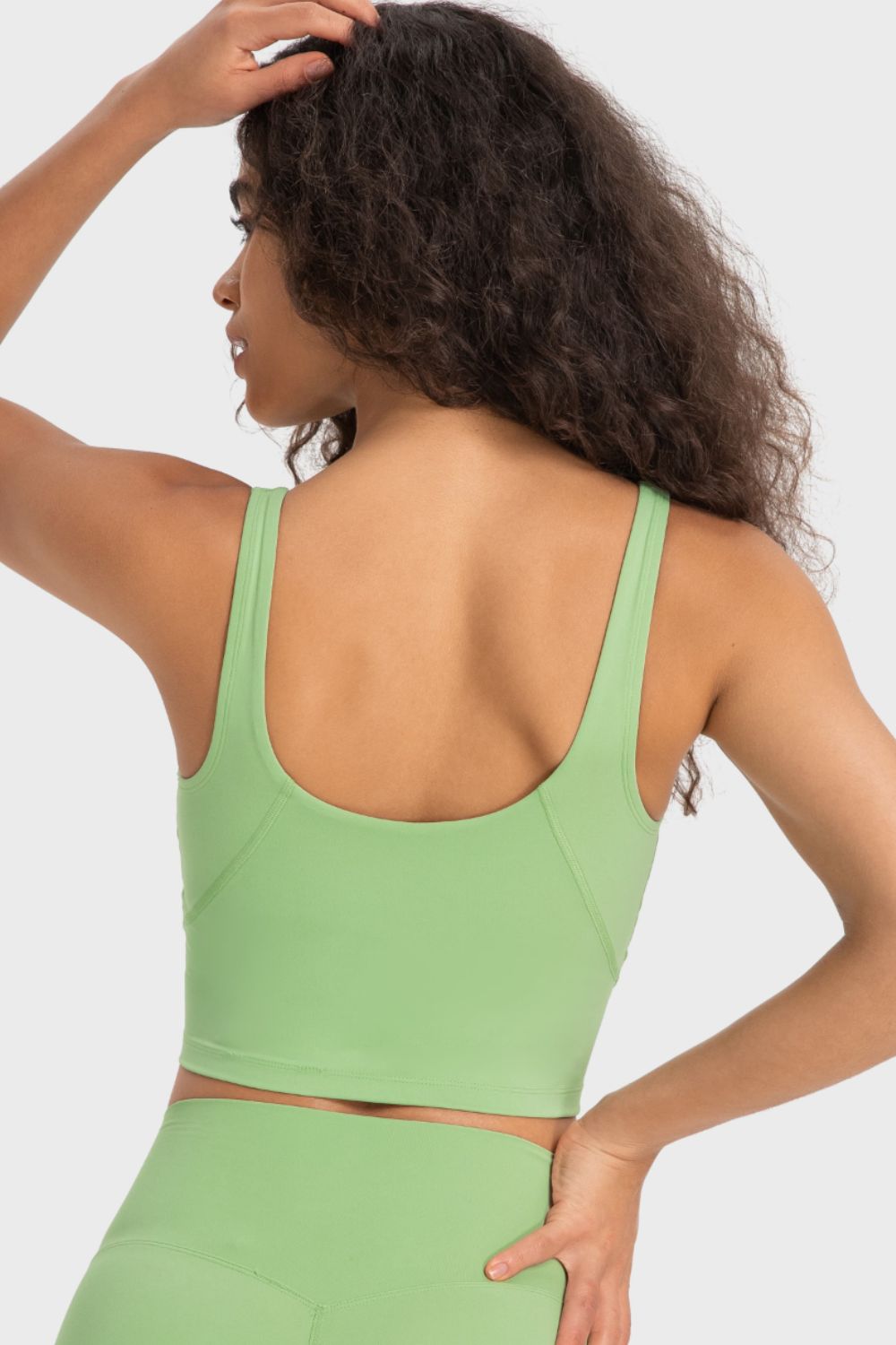 Cropped Sports Bra Top – Bad Peach Fitness