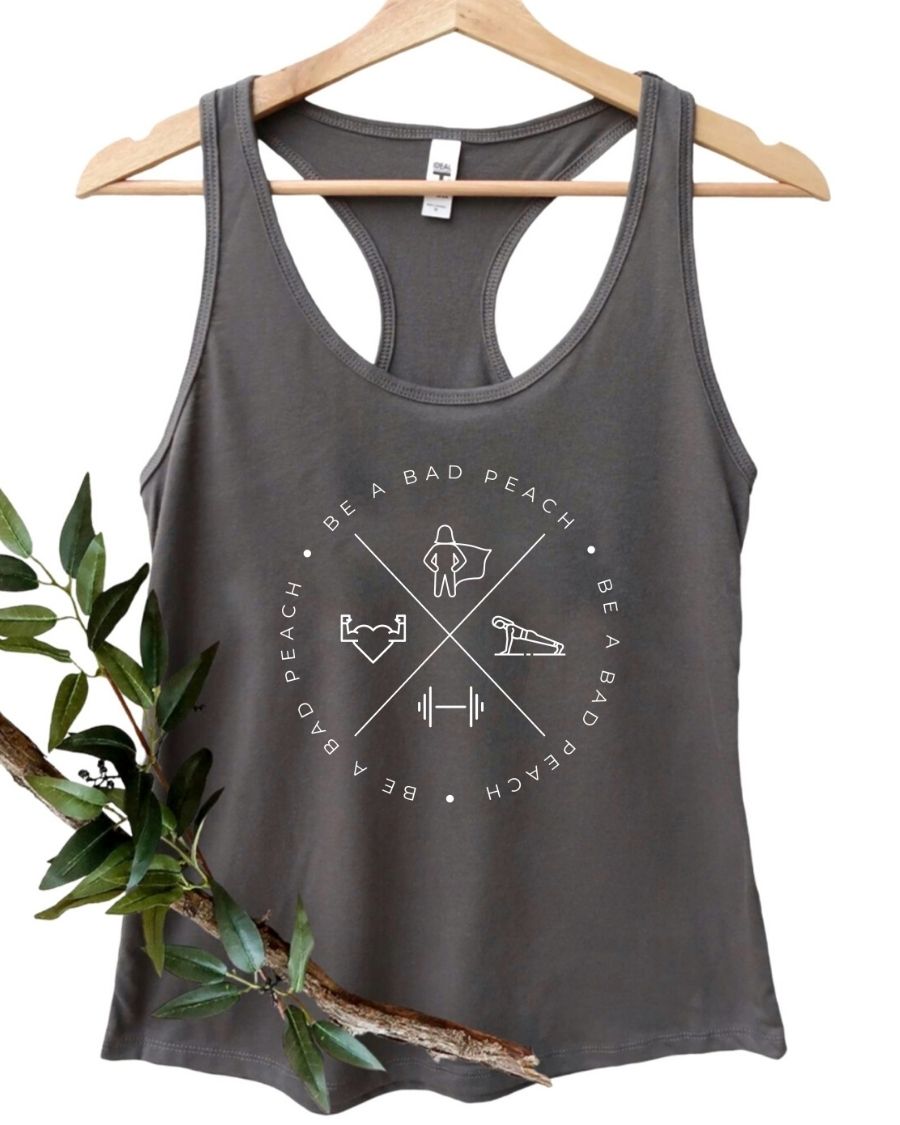 NEW! Be A Bad Peach Belief - Tank Top