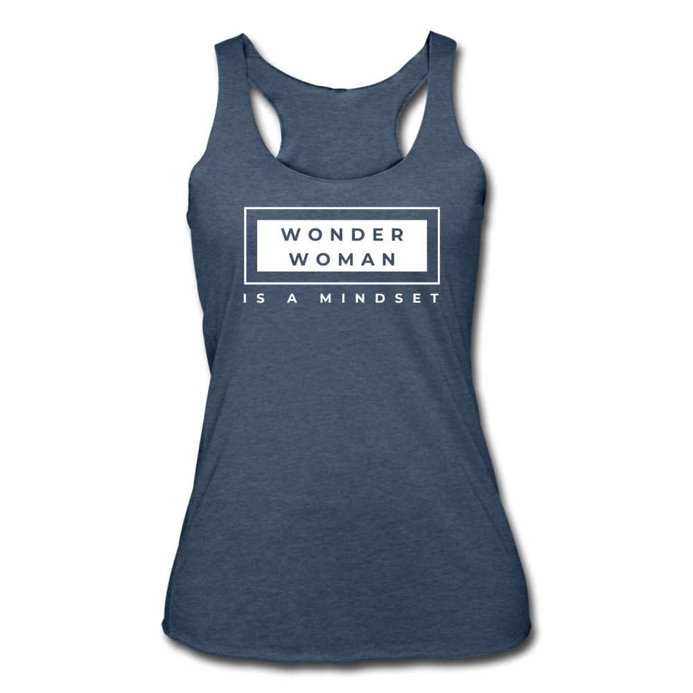 Wonder Woman is a Mindset - Tank - heather navy